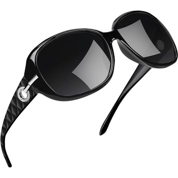 Accessories - Polarized Sunglasses Womens Trendy A01-pitch Black